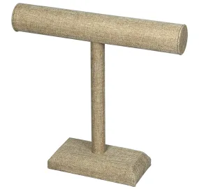 12"H Burlap T Bar
