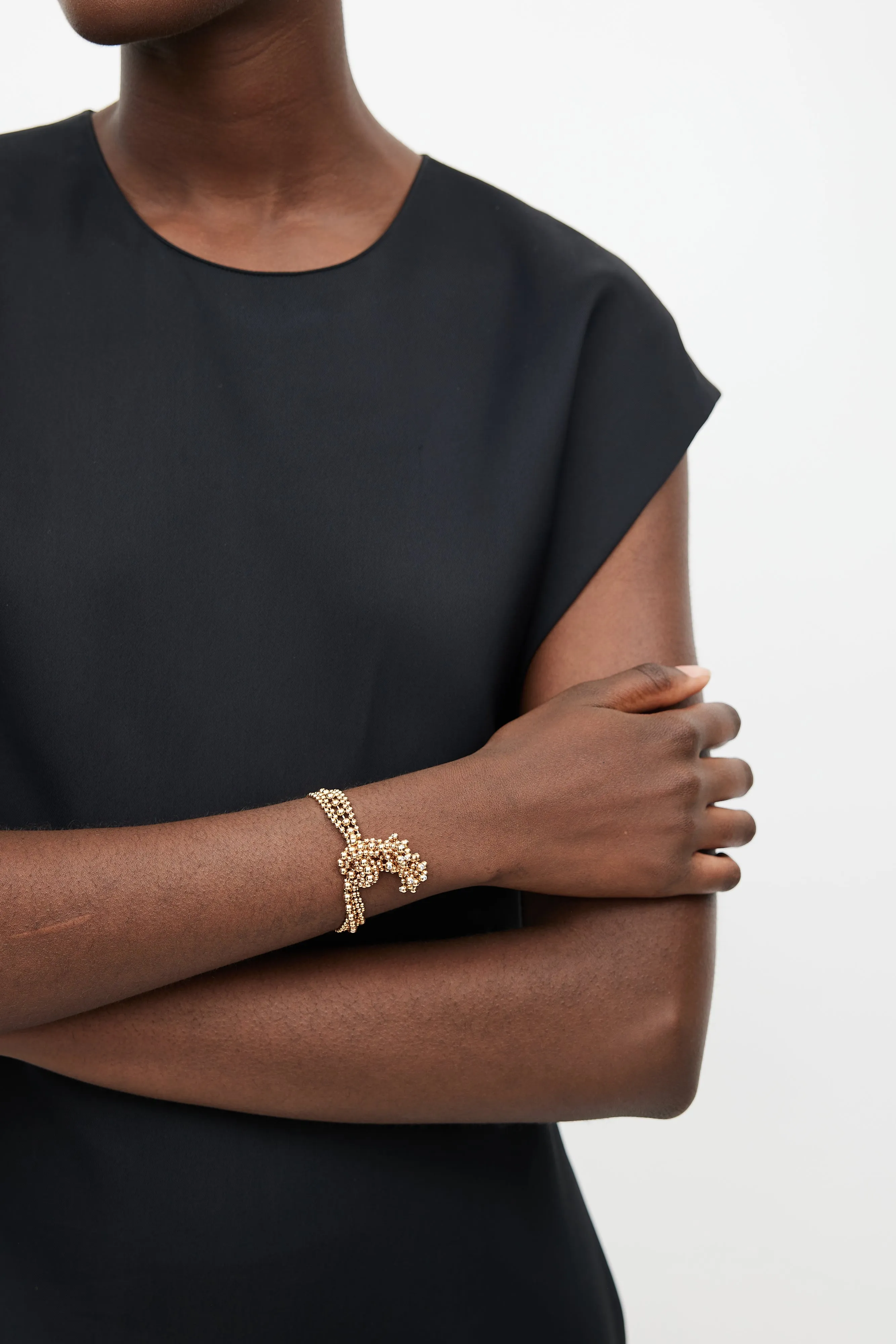 18K Rose Gold & Diamond Nouvelle Vague Bracelet