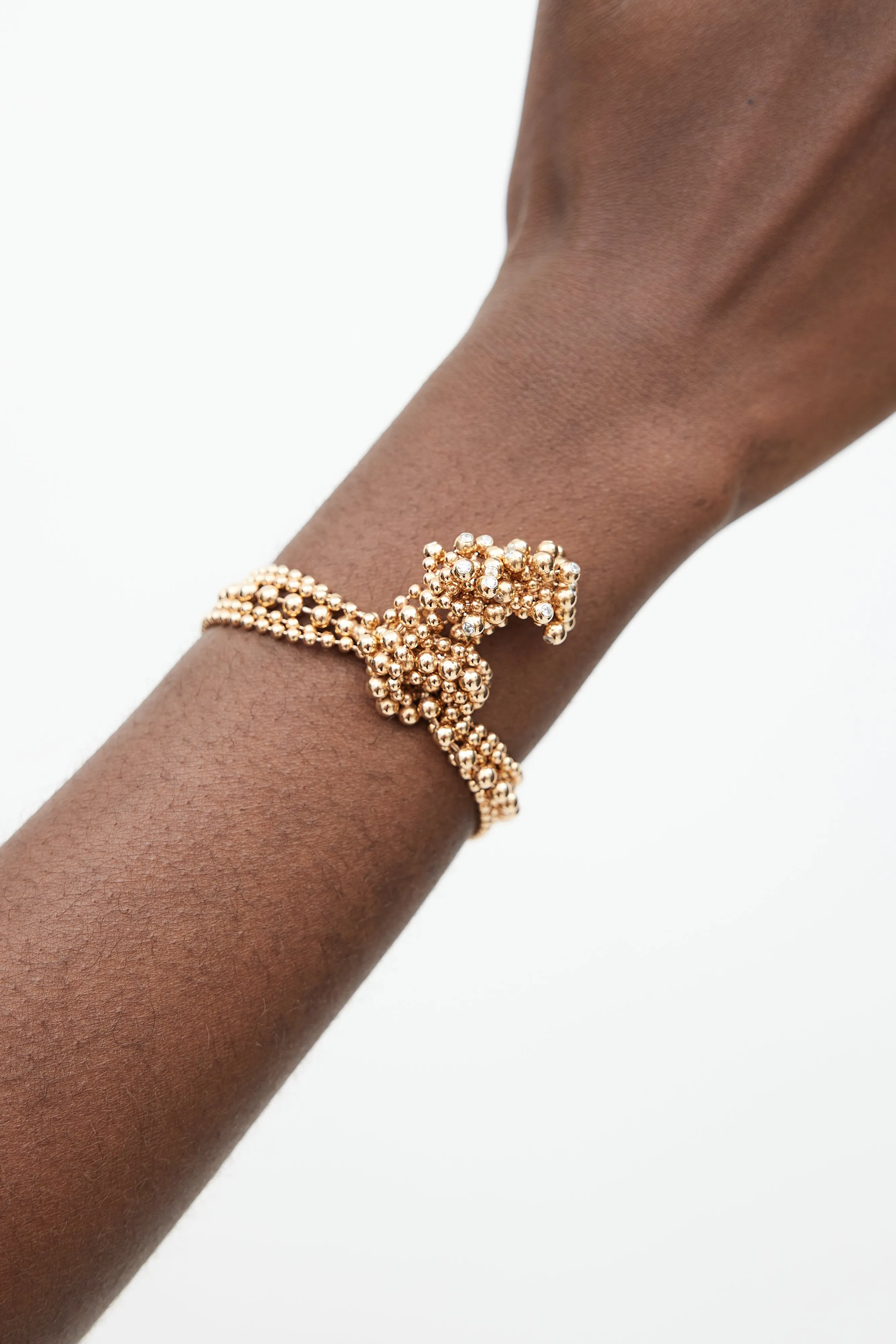 18K Rose Gold & Diamond Nouvelle Vague Bracelet