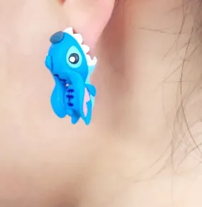 Handmade Lilo & Stitch Stud Earrings