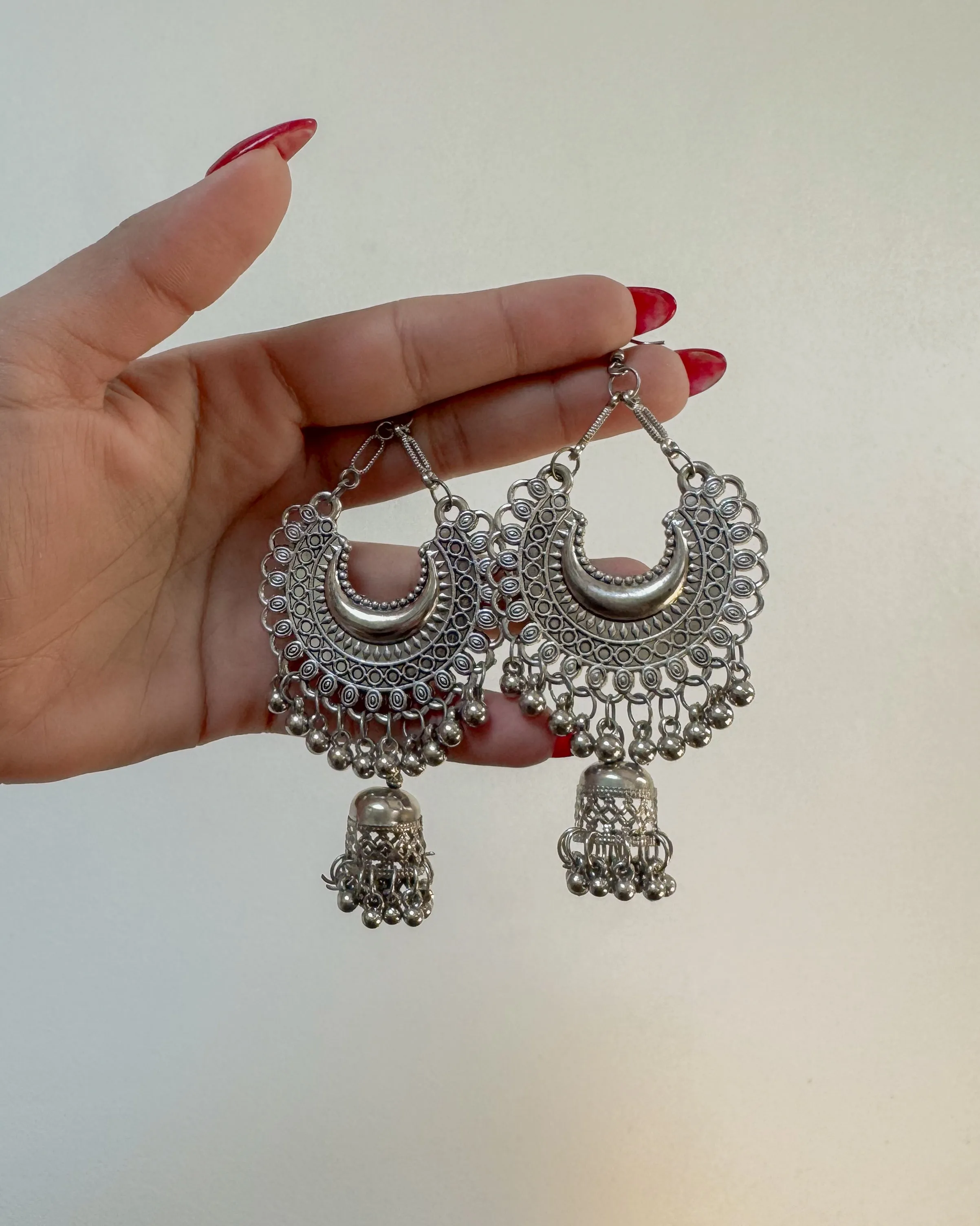 Long boho dangle earrings