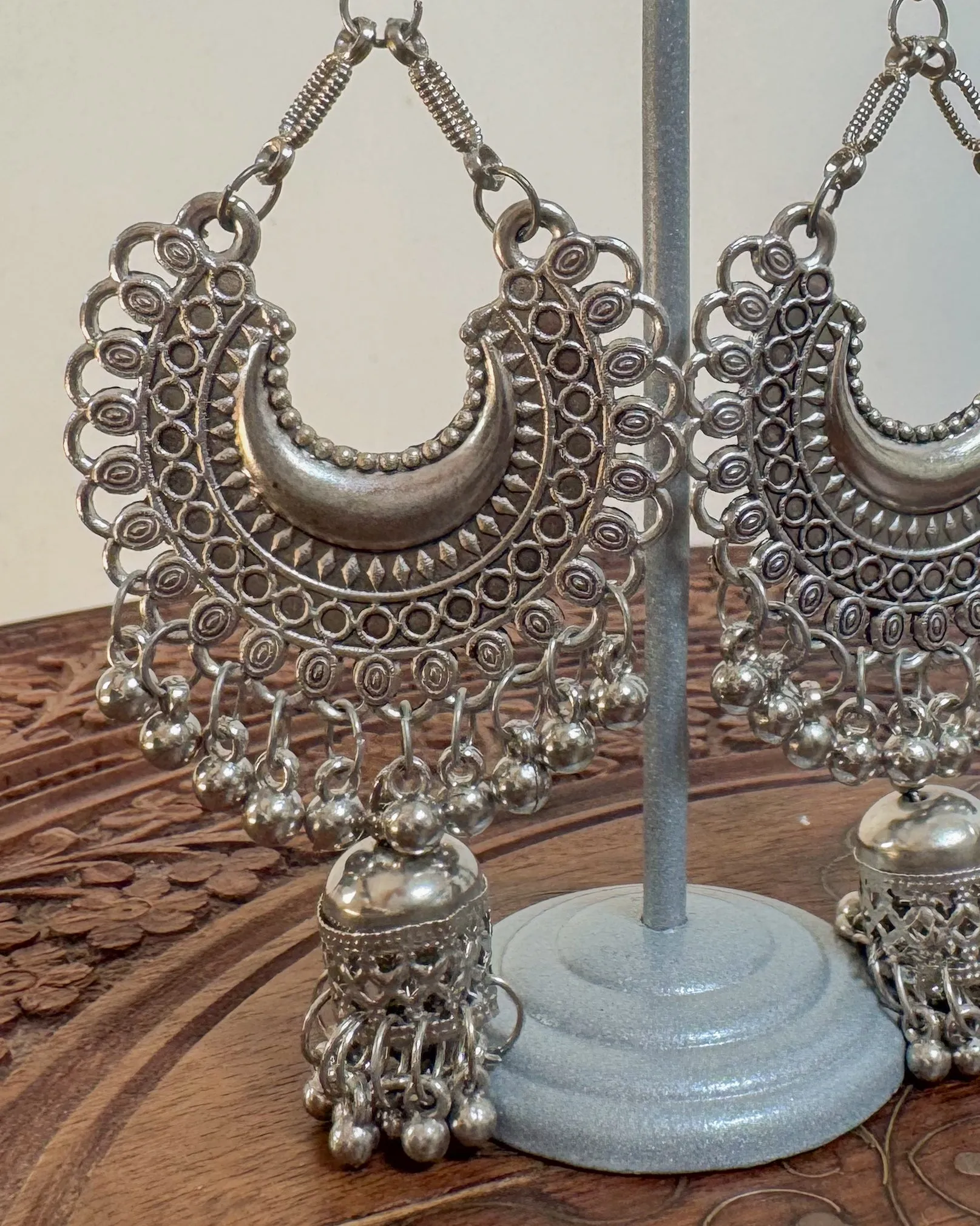 Long boho dangle earrings