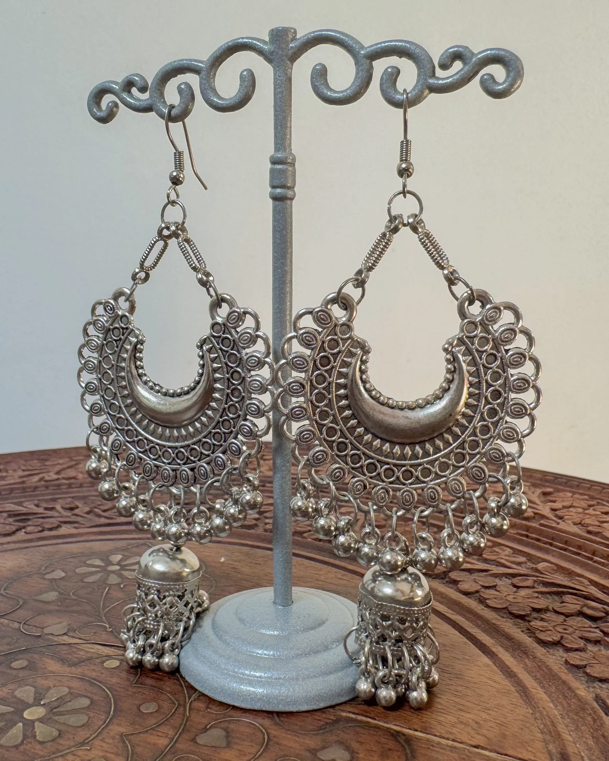 Long boho dangle earrings
