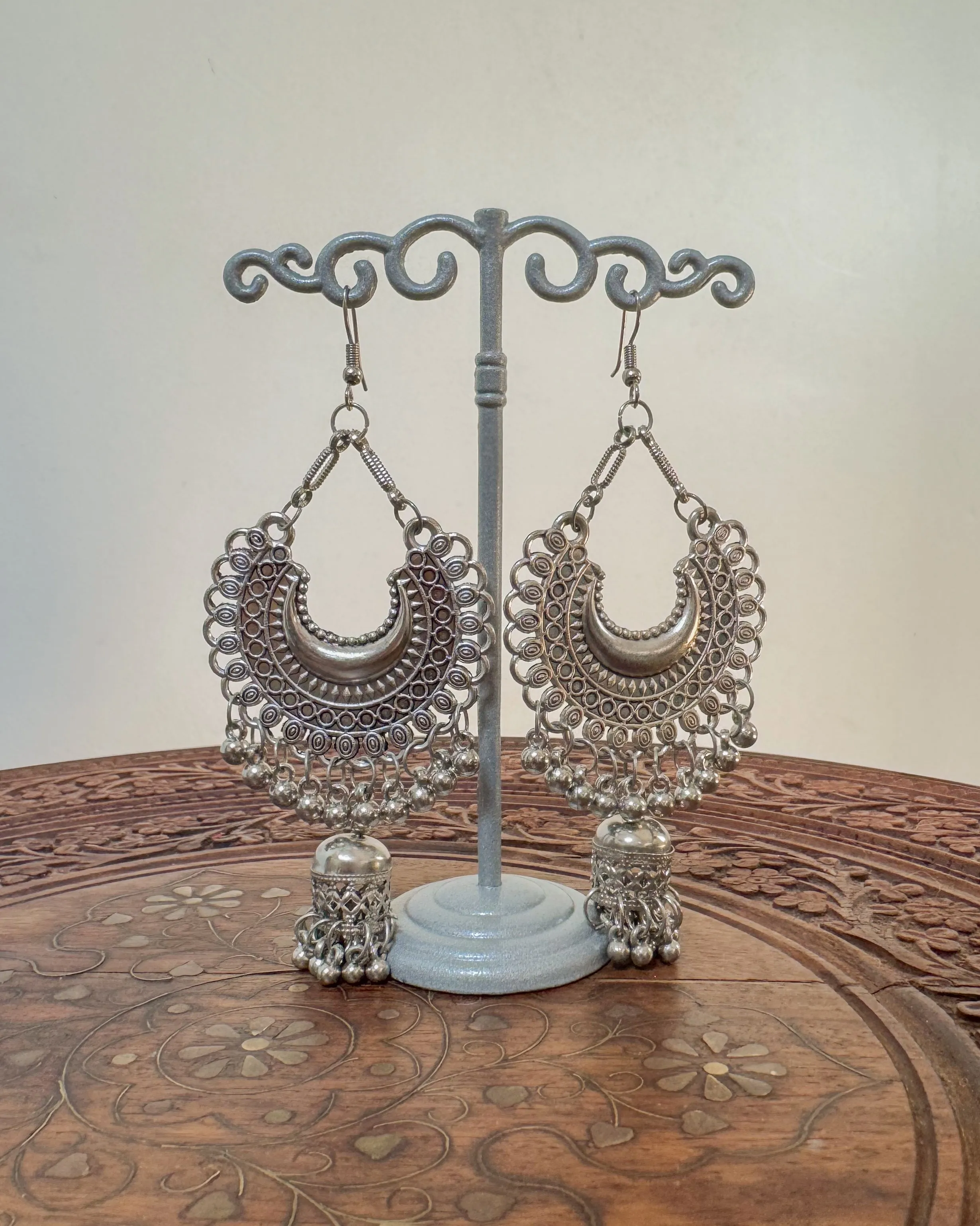 Long boho dangle earrings