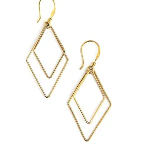 Rhombus Dangle Earring