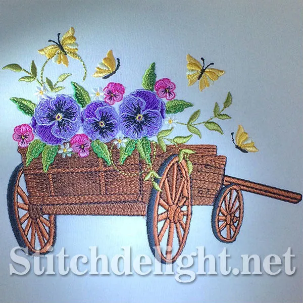 SDS0666 Pansy Wagon