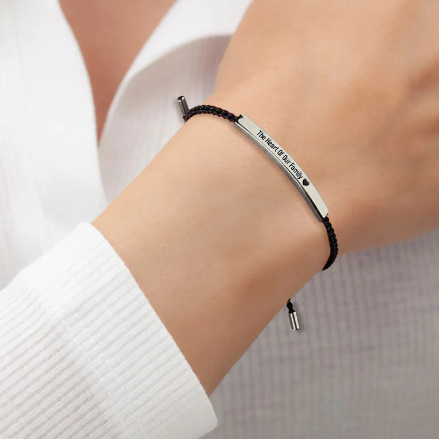 The Heart Of Our Family ♥ Tube Bracelet
