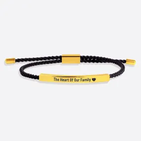 The Heart Of Our Family ♥ Tube Bracelet