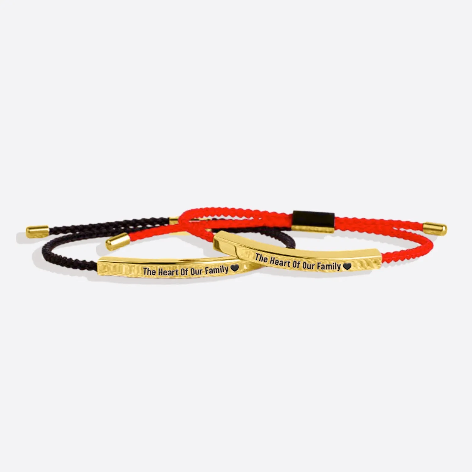 The Heart Of Our Family ♥ Tube Bracelet