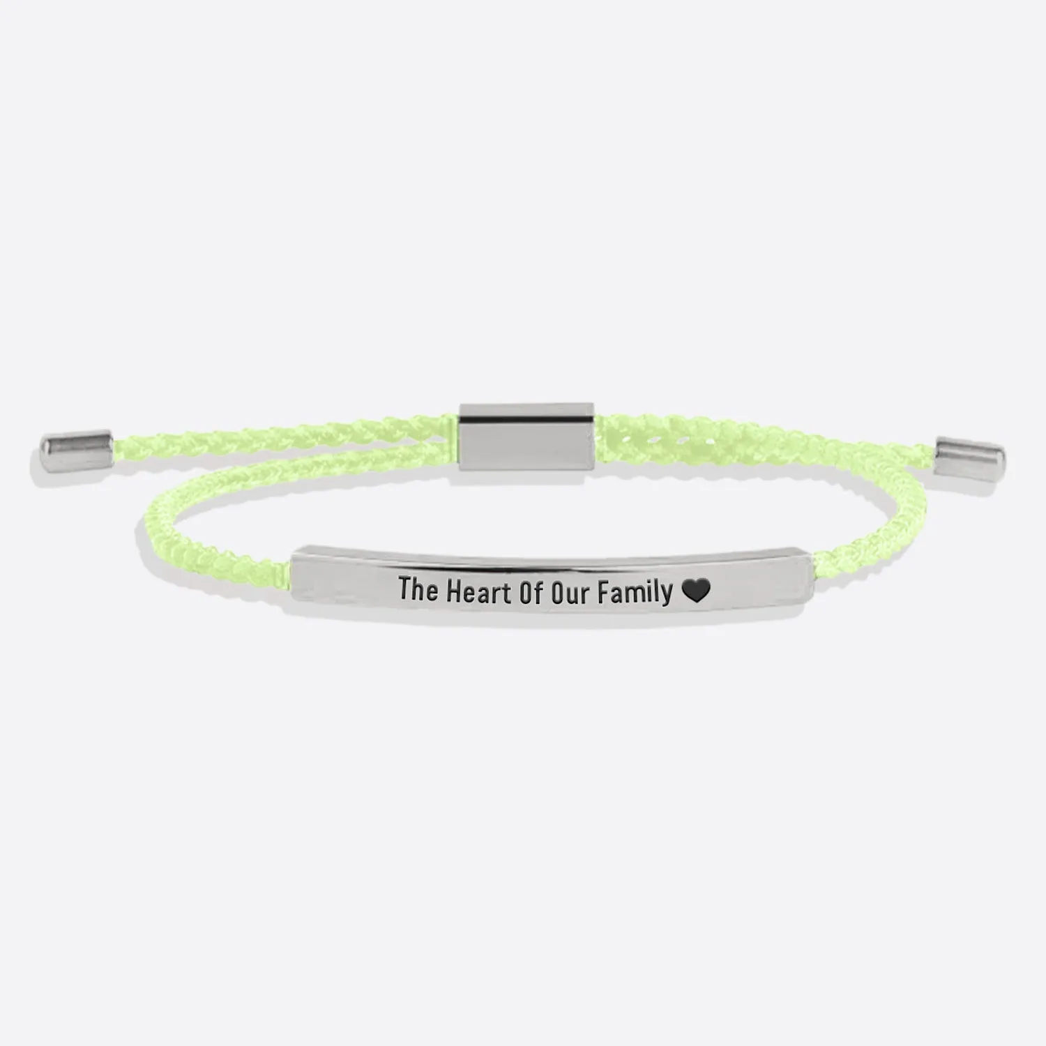 The Heart Of Our Family ♥ Tube Bracelet