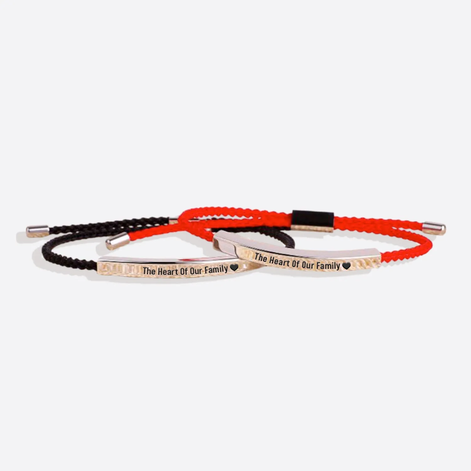 The Heart Of Our Family ♥ Tube Bracelet