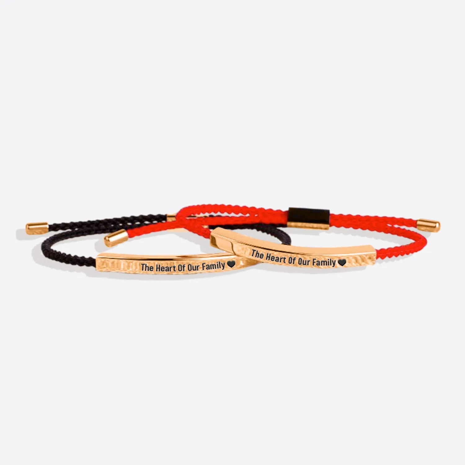 The Heart Of Our Family ♥ Tube Bracelet