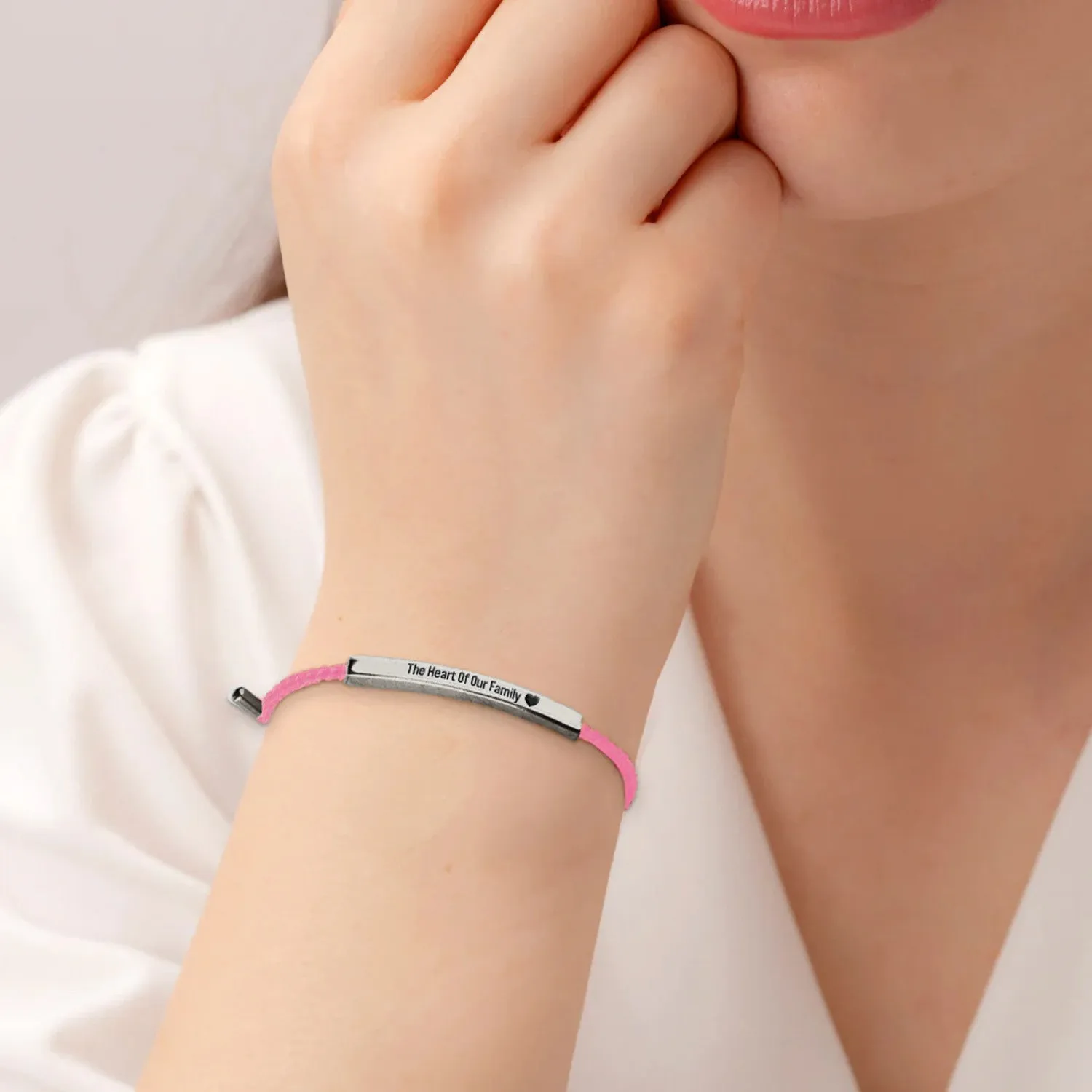 The Heart Of Our Family ♥ Tube Bracelet
