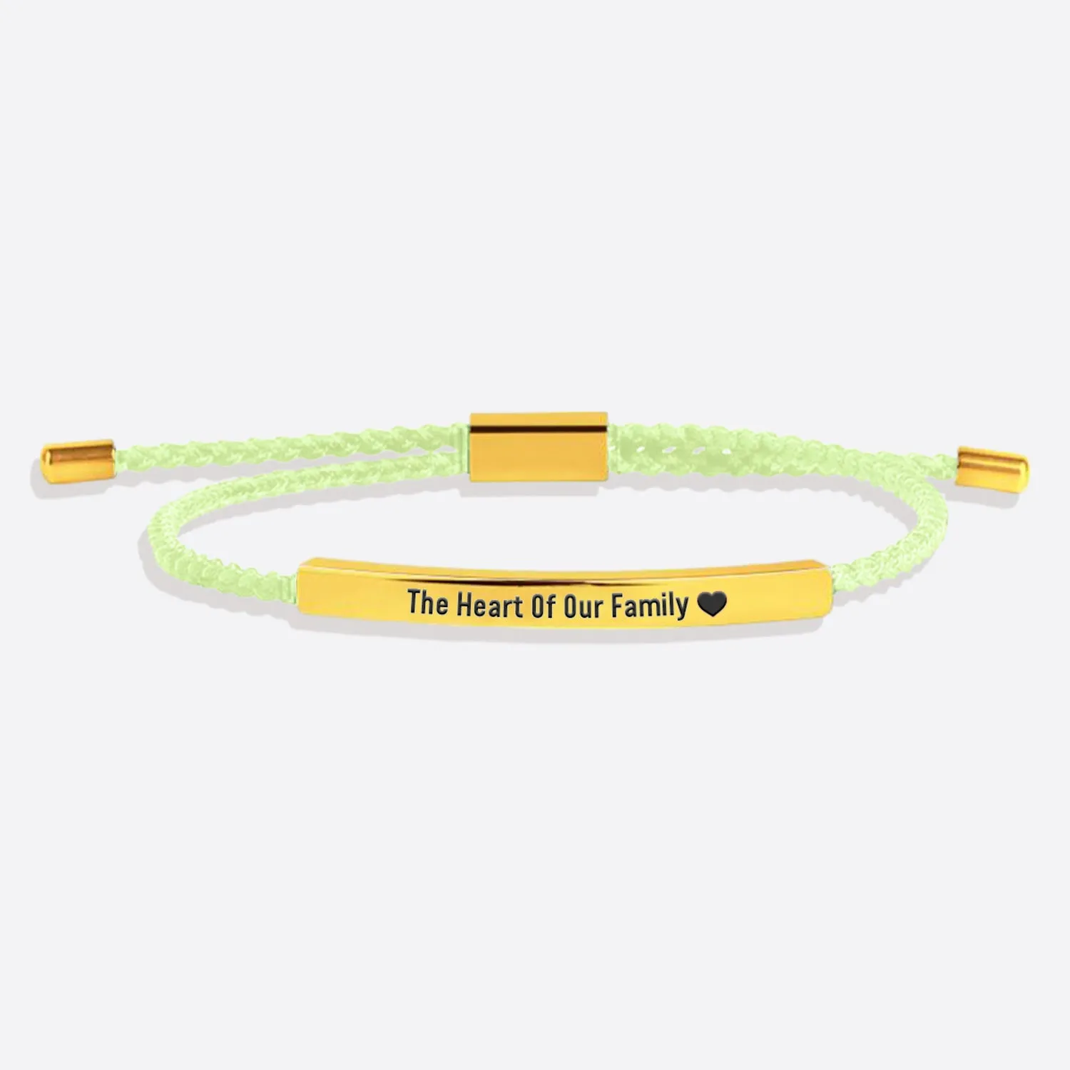 The Heart Of Our Family ♥ Tube Bracelet