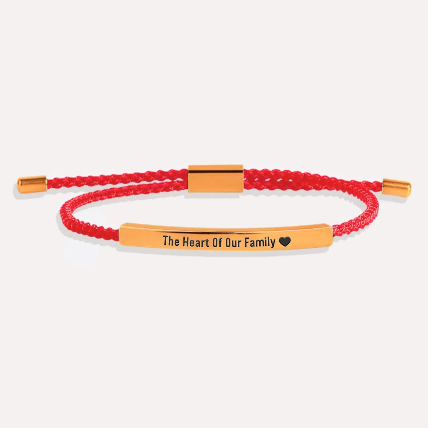 The Heart Of Our Family ♥ Tube Bracelet