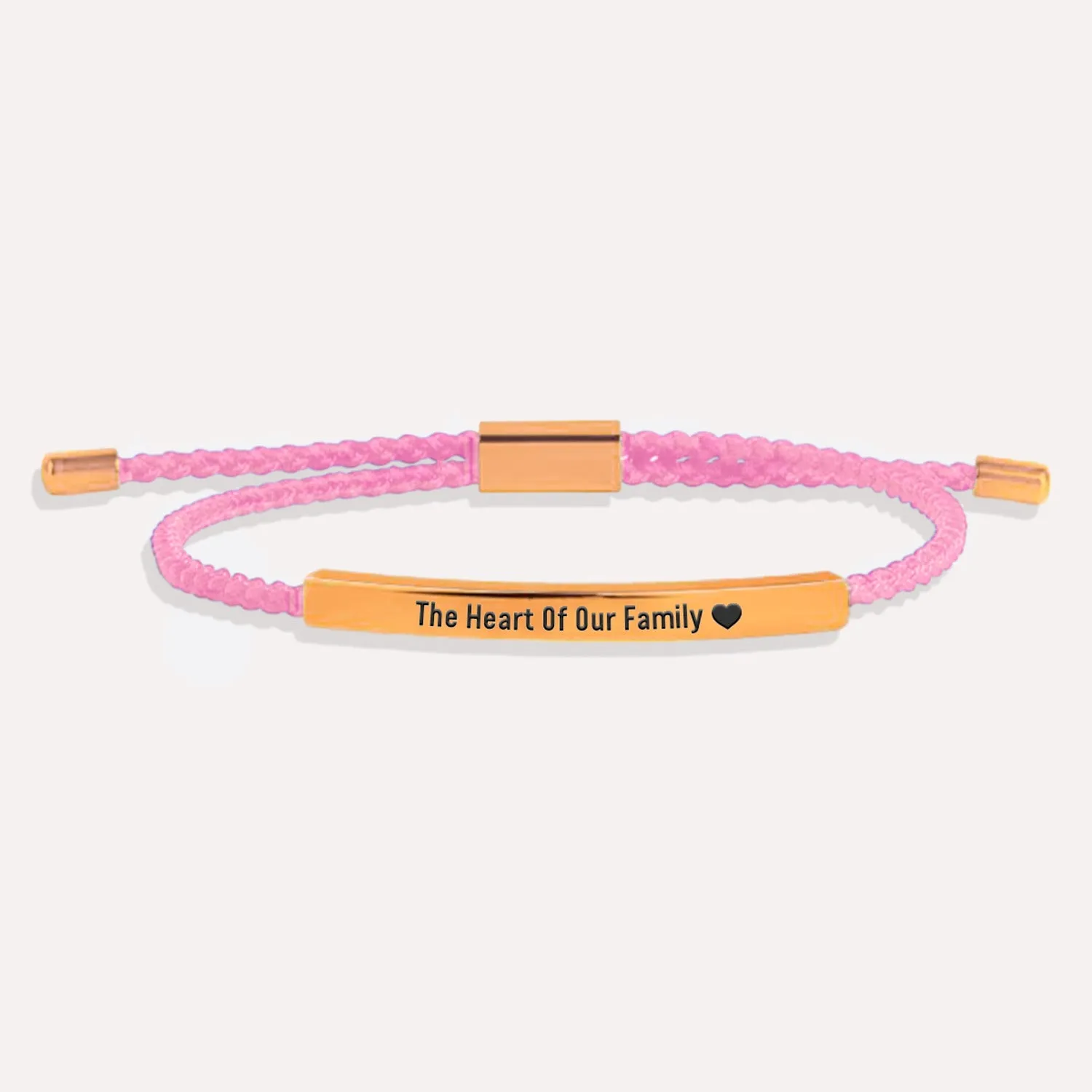 The Heart Of Our Family ♥ Tube Bracelet