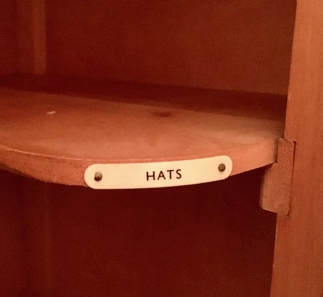 Vintage single wardrobe in Annie Sloan graphite